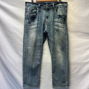 Rock & Republic Relaxed Straight Blue Jeans Size 34x30